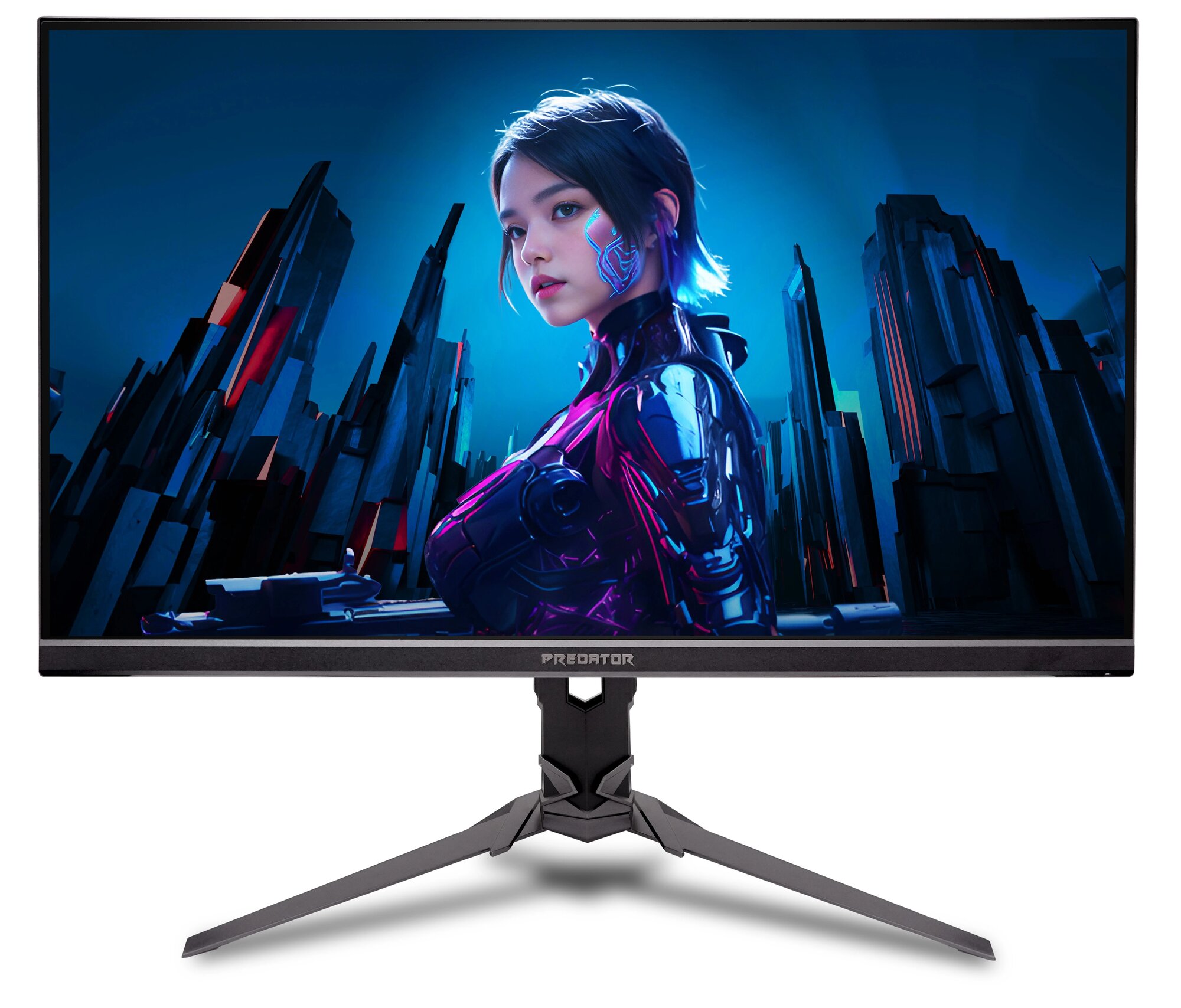 Монитор Acer Predator 31,5" XB323QKV4bmiiprx, 16:9, IPS, UHD, 0,5ms, 250cd, UHD:160Hz, FHD:320Hz, HDMI, DP, SPK, HAS UM. JX3CD.401