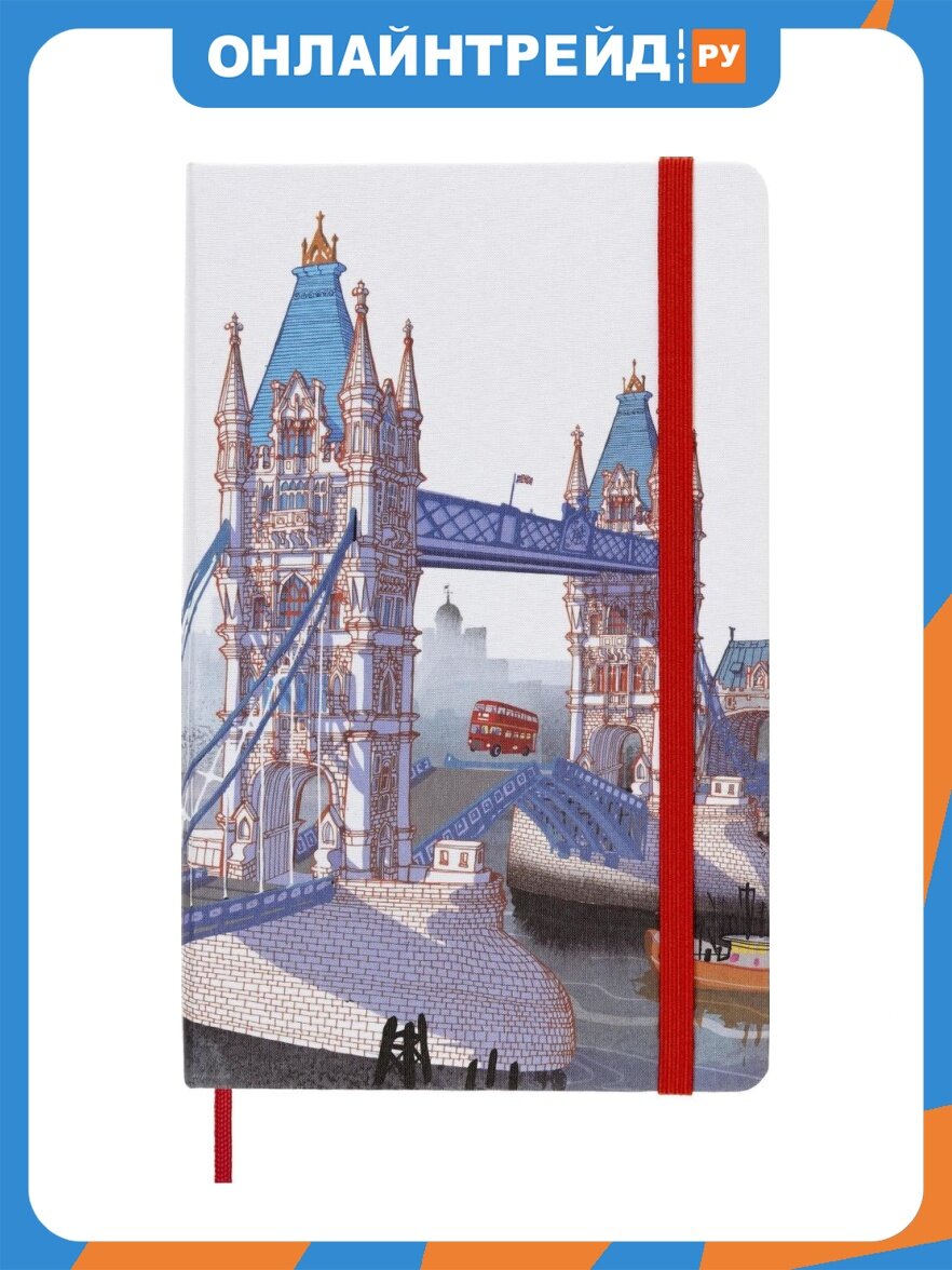 Блокнот Moleskine LIMITED EDITION I AM LONDON Large 130х210мм 240стр. слоновая кость