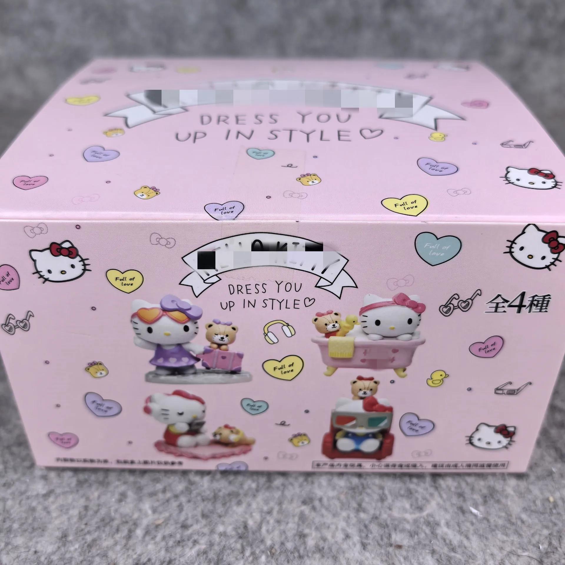 Коллекционная фигурка‑статуэтка из ПВХ, высота 10 см, в стиле Sanrio, милый сувенир‑подарок для коллекционеров