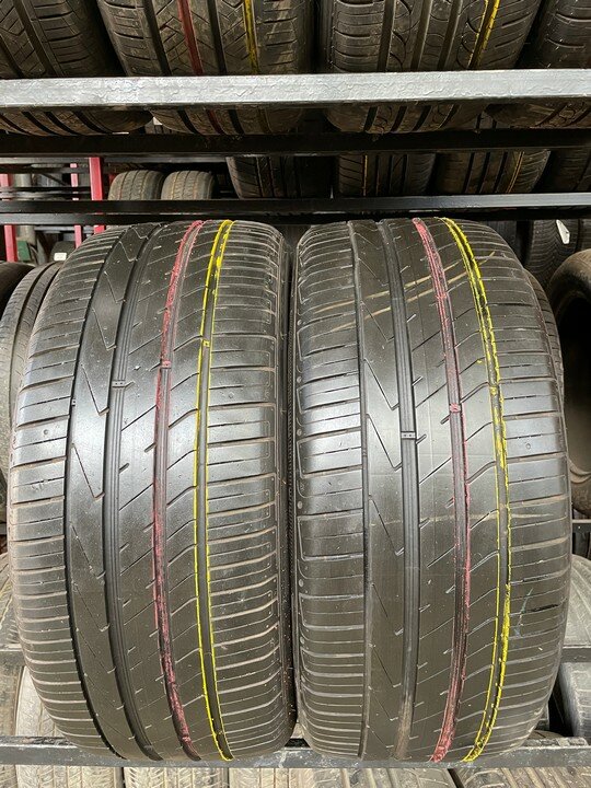 Комплект (2 шт) летних БУ шин Hankook Ventus S1 Evo2 SUV K117A 255/45 R19 15% износ
