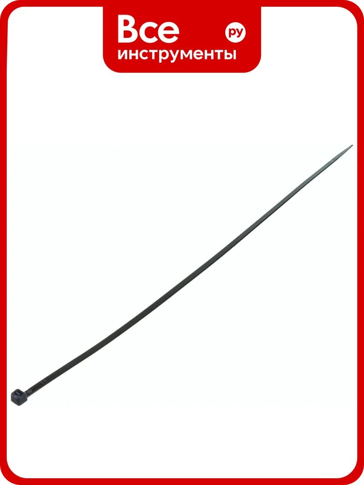 Стяжки Strong нейлоновые, черные, 4.8x400 мм, 50 шт. СTУ-24148400