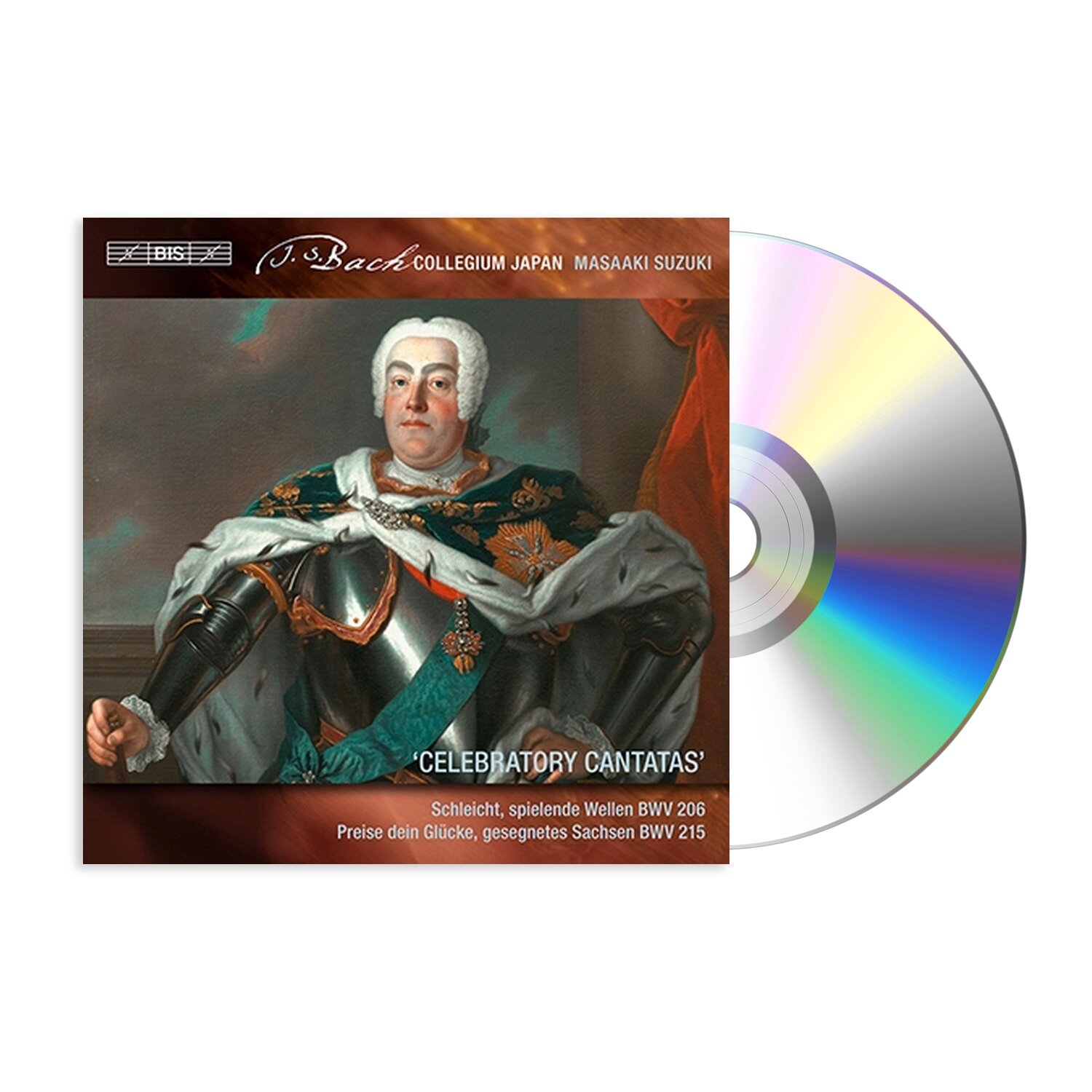 Музыка SACD J S Bach, Bach Collegium Japan, Masaaki Suzuki - Secular Cantatas, Vol 8 (Celebratory Cantatas) Новый, Ori*inal