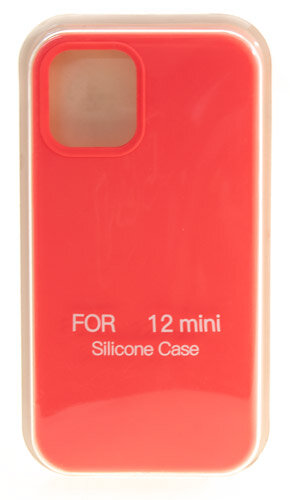 Hакладка Silicone Cover для iPhone 12 mini, коралловый (24)