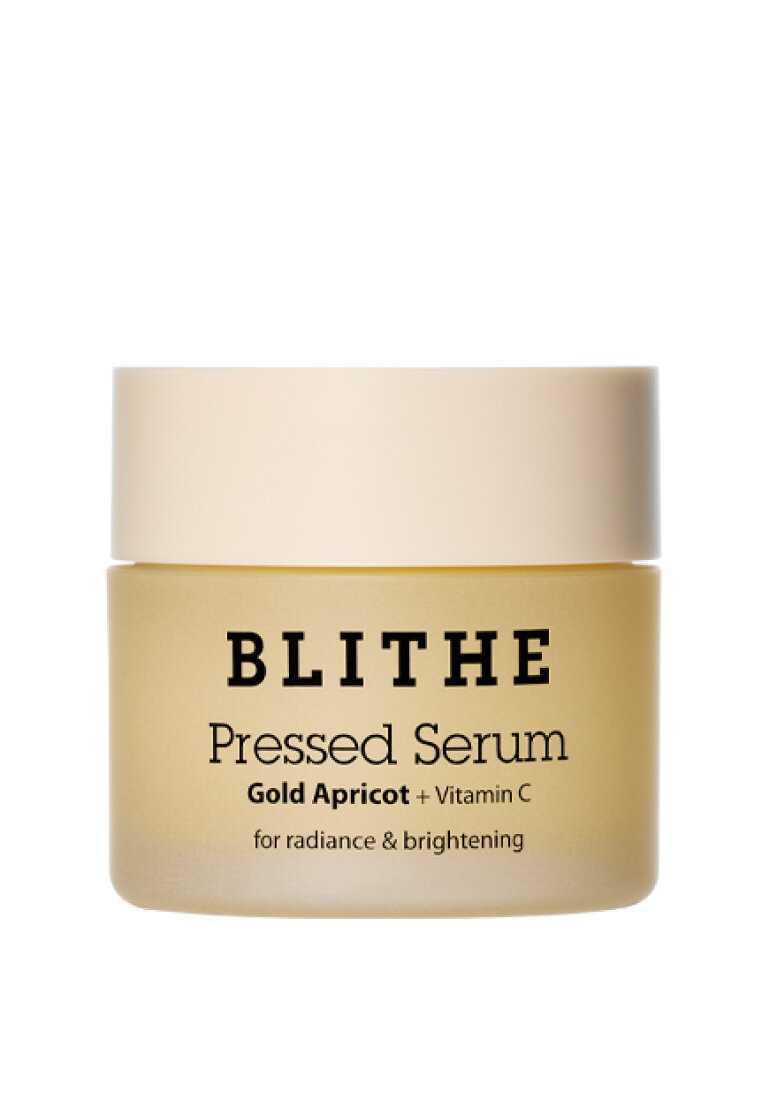 Blithe Сыворотка-крем для лица для сияния Золотой абрикос Pressed Serum Gold Apricot, 27 мл