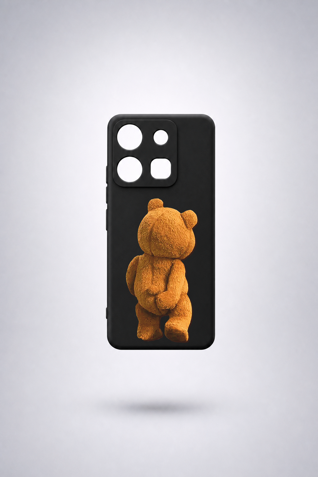 Чехол для Infinix SMART 7, силикон, Тед, soft touch, матовый, мягкий, тонкий