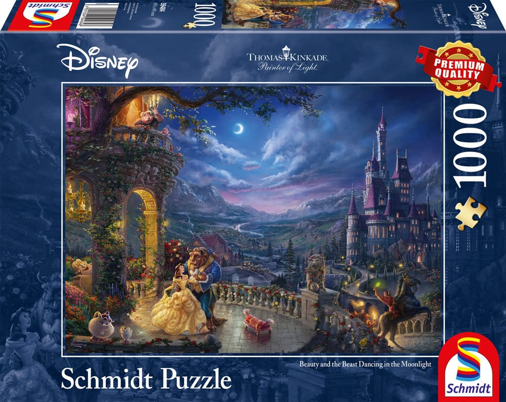 Пазл Schmidt Thomas Kinkade Красавица и чудовище, 1000 элементов, 69,3х49,3 см