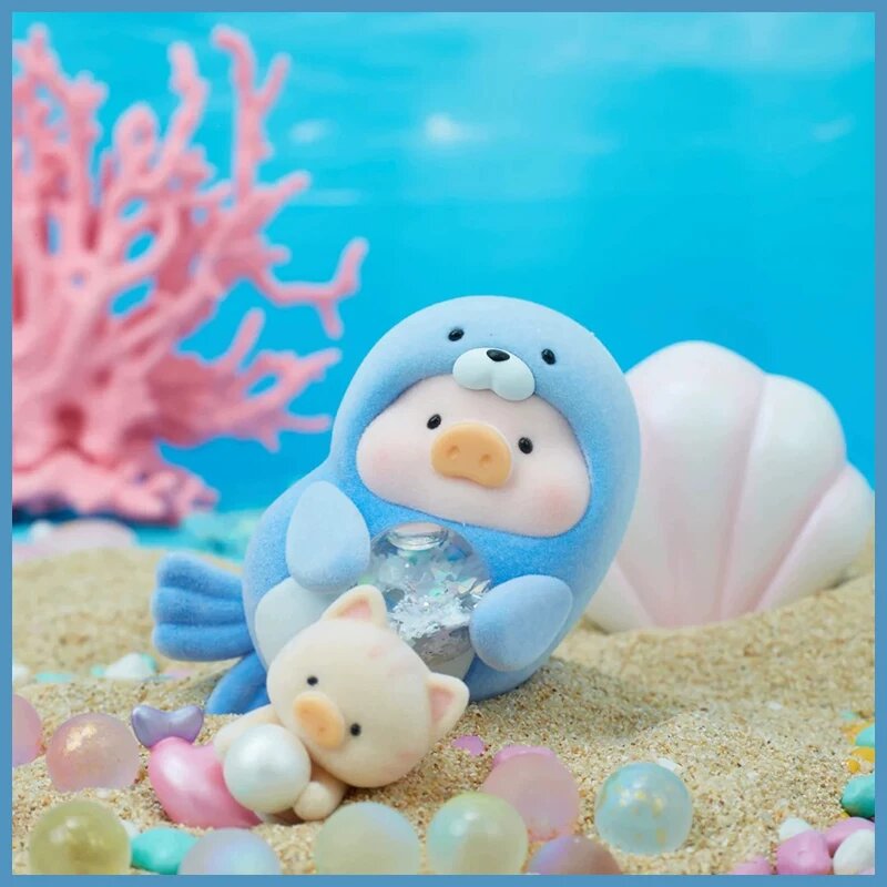 52TOYS Tuna Pig LuLu Ocean Series Confirmed Figure - Морской котик, эксклюзивная коллекционная игрушка, 85 символов