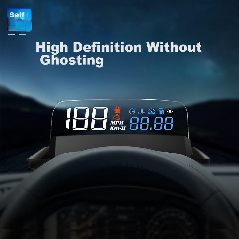 Zianpingxian ActiSafety H400S голубой и белый HUD выступающий дисплей OBD автомобильный компьютер для вождения Спасение