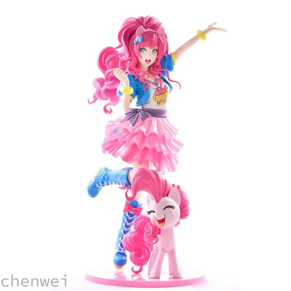 Фигурка My Little Pony Пинки Пай антропоморфная с пони, ABS-пластик, 21 см