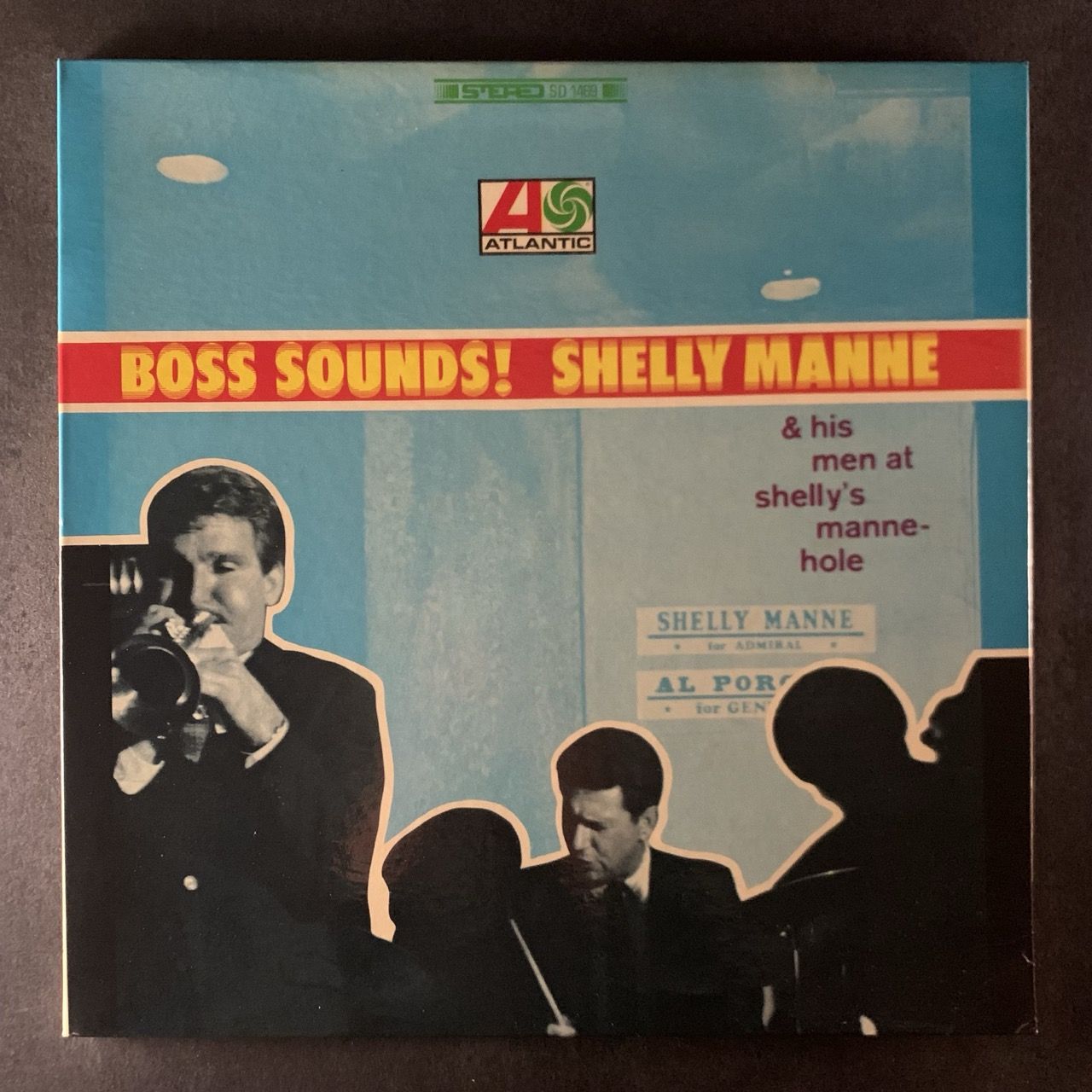 Shelly Manne & His Men - Boss Sounds! Shelly Manne & His Men At Shelly Manne-Hole (USA First Press) (б/у виниловая пластинка, LP)