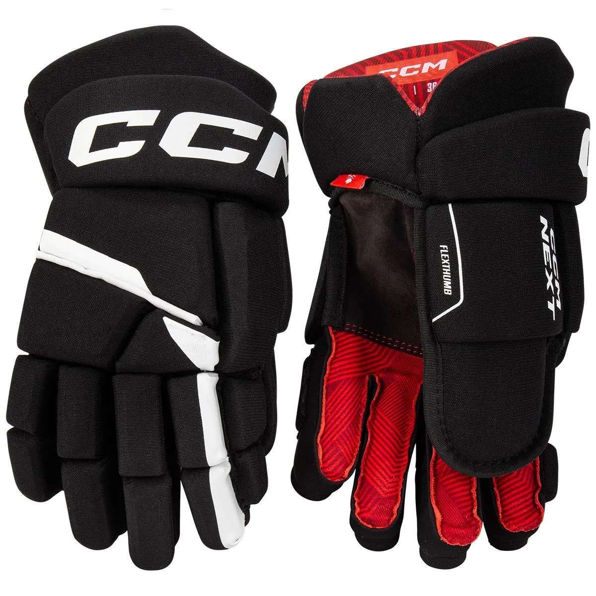 Перчатки CCM NEXT SR (BLK/WHT 14")