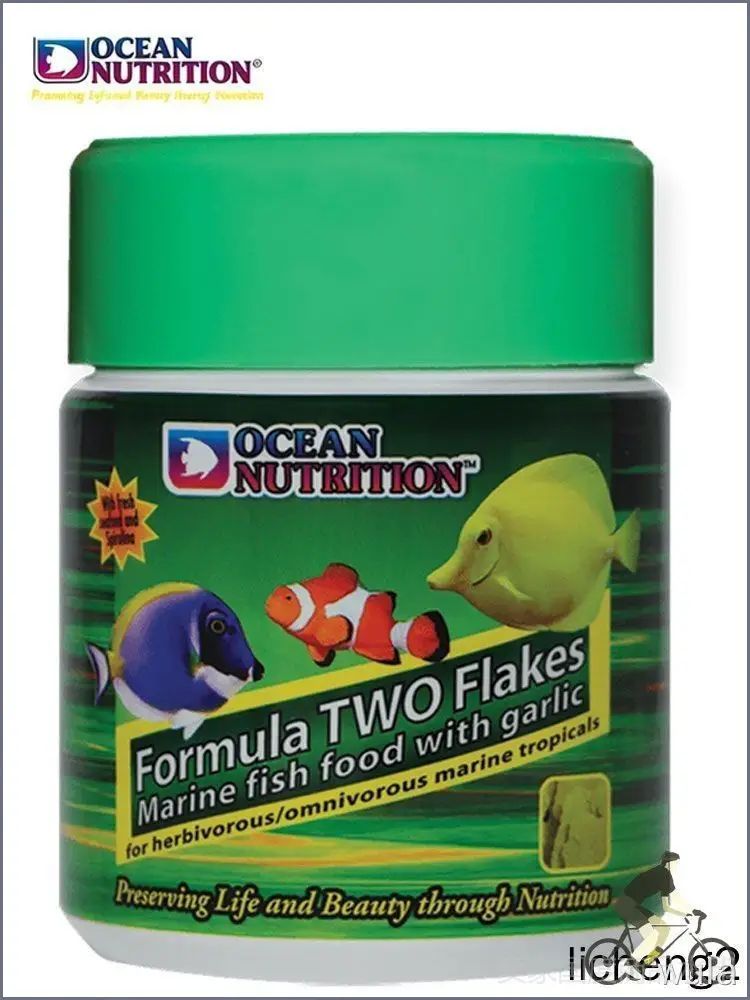 Ocean Nutrition Formula Two Flakes корм для травоядных морских рыб в аквариуме с высоким содержанием водорослей