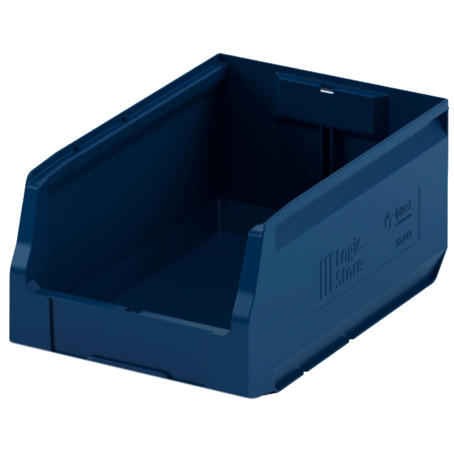 I Plast Ящик (лоток) универсальный полипропиленовый I Plast Logic Store 350x225x150 мм синий ударопрочный морозостойкий