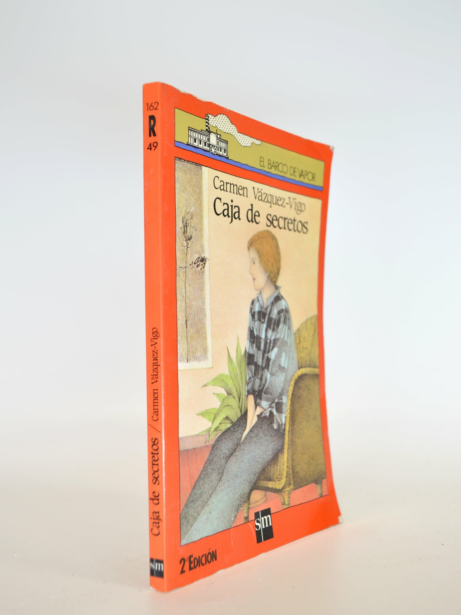 Caja de secretos. 2 Edicion. Carmen Vázquez-Vigo. Букинистическая книга в отличном состоянии.