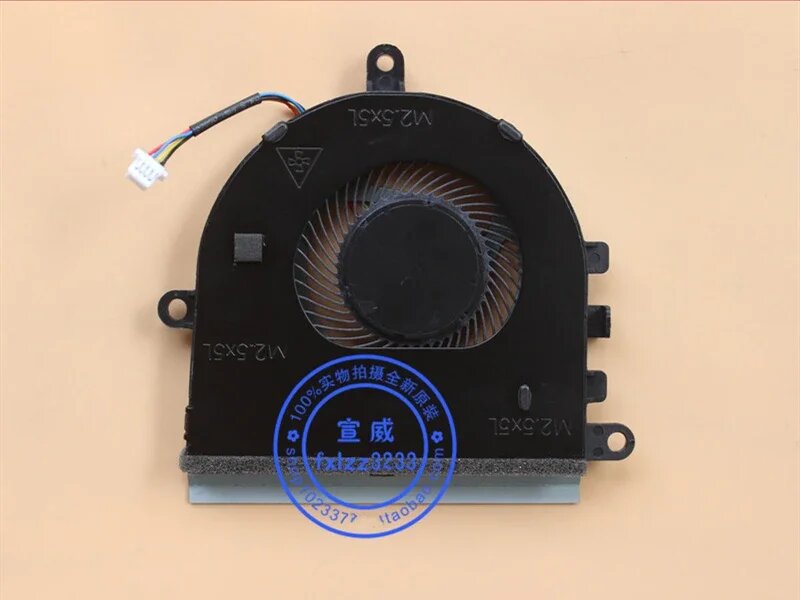 Новый вентилятор охлаждения процессора для Dell Inspiron 15 5570 5575 3583 3584 P75F 07MCD0 7MCD0 DFS 531005 MC0T FK39 Радиатор для ноутбука DC 5 В 0,5 А