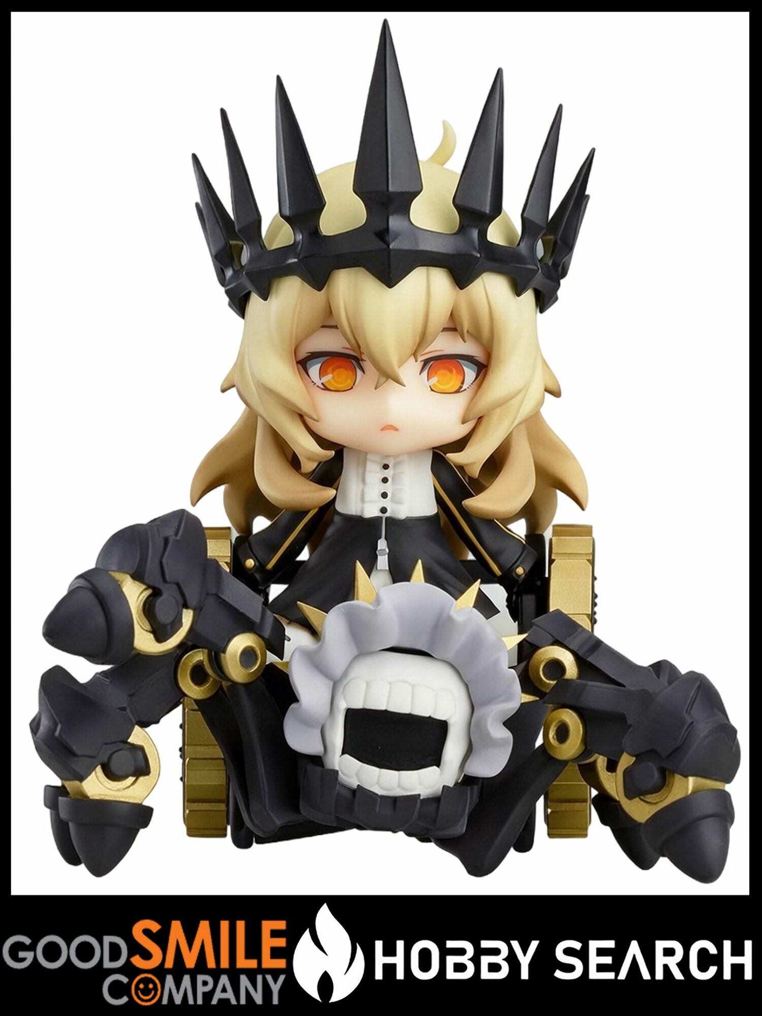 Фигурка Чёрная Рок-Шутер Колесница Good Smile Nendoroid #315 / Black Rock Shooter Chariot Figure 10 См