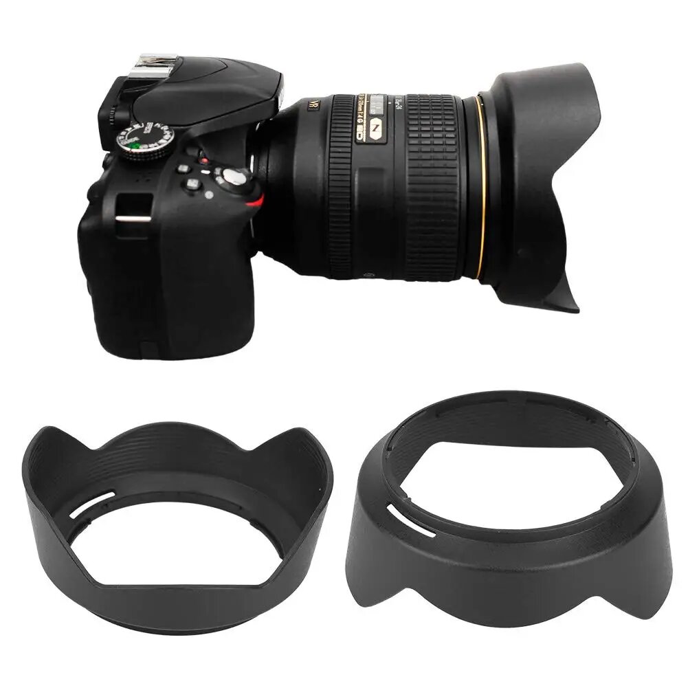 HB-53 Бленда 77 мм HB 53 HB-53 Реверсивная защита объектива камеры для Nikon D610 D750 AF-S 24-120 мм f/4G ED VR Аксессуары
