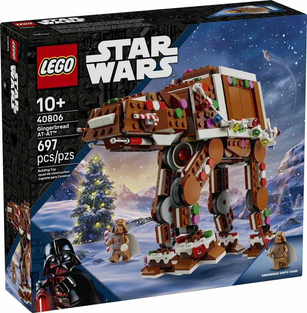 Конструктор LEGO Star Wars 40806 Пряничный шагоход AT-AT