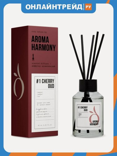 Изображение товара Ароматический диффузор Aroma Harmony №1 Cherry Oud 60 мл