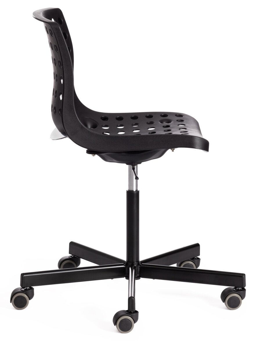 Кресло офисное Tetchair SKALBERG OFFICE (mod. C-084-B) / 46 х 59 х 75-90 см, Black (черный) — фото 1