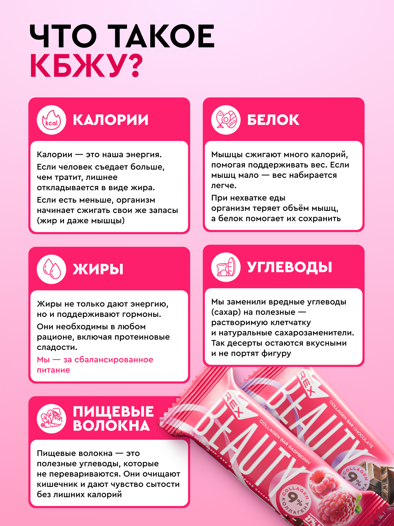 Протеиновые батончики без сахара Rexy Night Ассорти Мини без сахара, 9шт х 40г — фото 4
