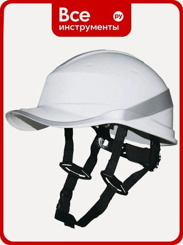 Изображение товара Защитная каска Delta Plus BASEBALL DIAMOND V UP из ABS, белая DIAM5UPBCFLBS