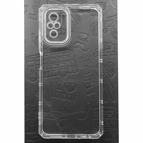фото Чехол для xiaomi redmi note 10 4g/10s/poco m5s, armor (противоударный) с защитой камеры x-level