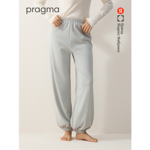 фото Брюки pragma, размер s, серый