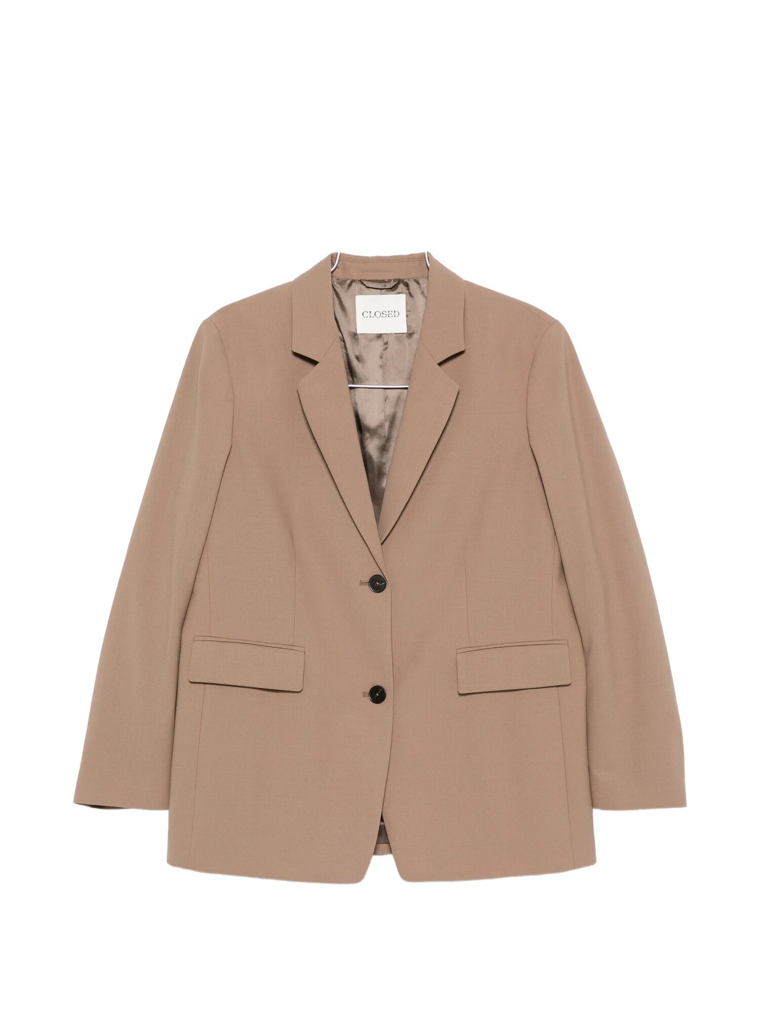 Пиджак Single-breasted notched-lapels blazer