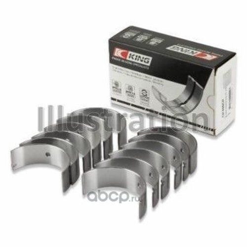 Вкладыши двигателя шатунные OPEL OMEGA 3.0i V6 X30XE 94> std (6) King cr6750sistd
