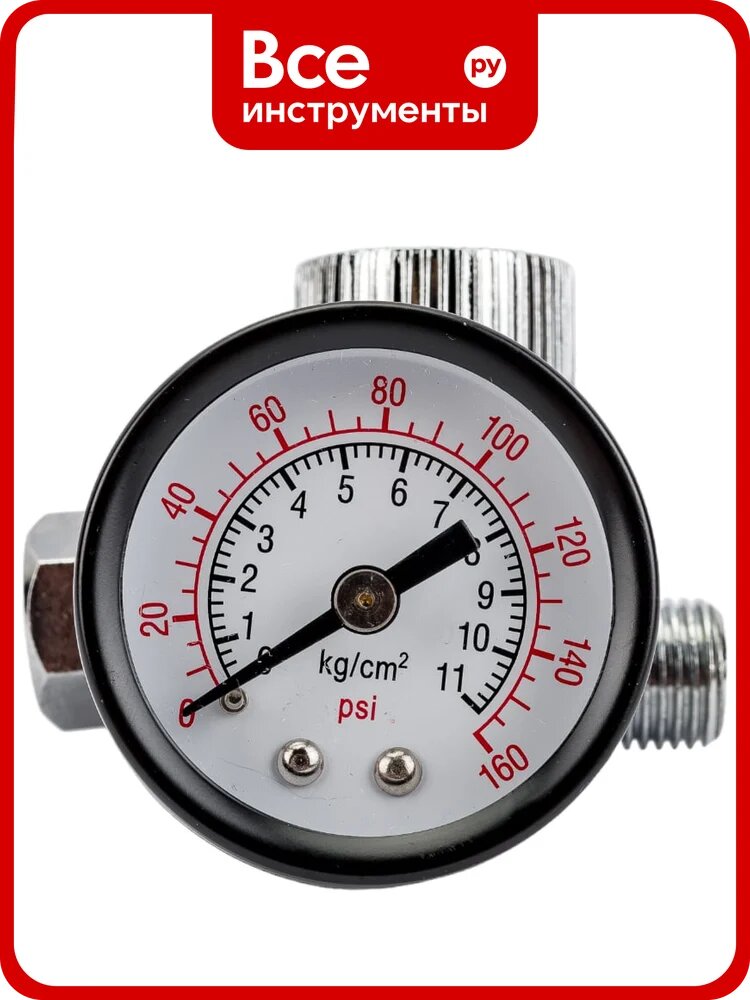 Регулятор подачи воздуха с манометром FIT IT 81182
