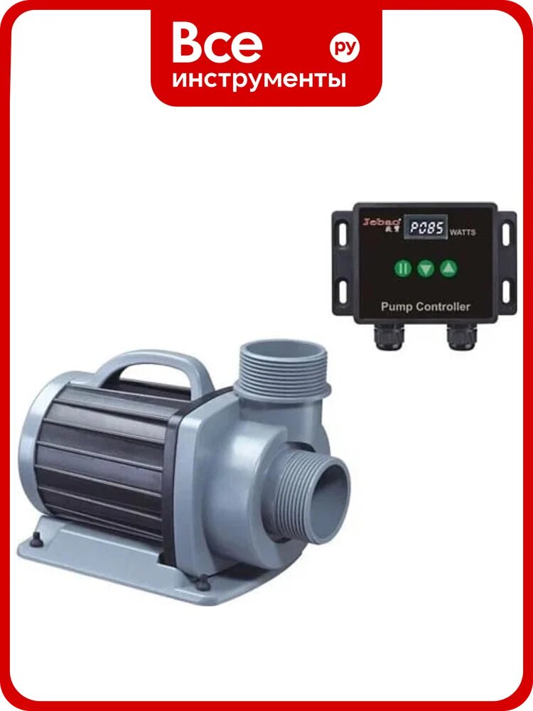 Энергосберегающий насос для пруда TSP-30000 с LED дисплеем, 385 Вт, 30000 л/ч, h=9,5 м Jebao