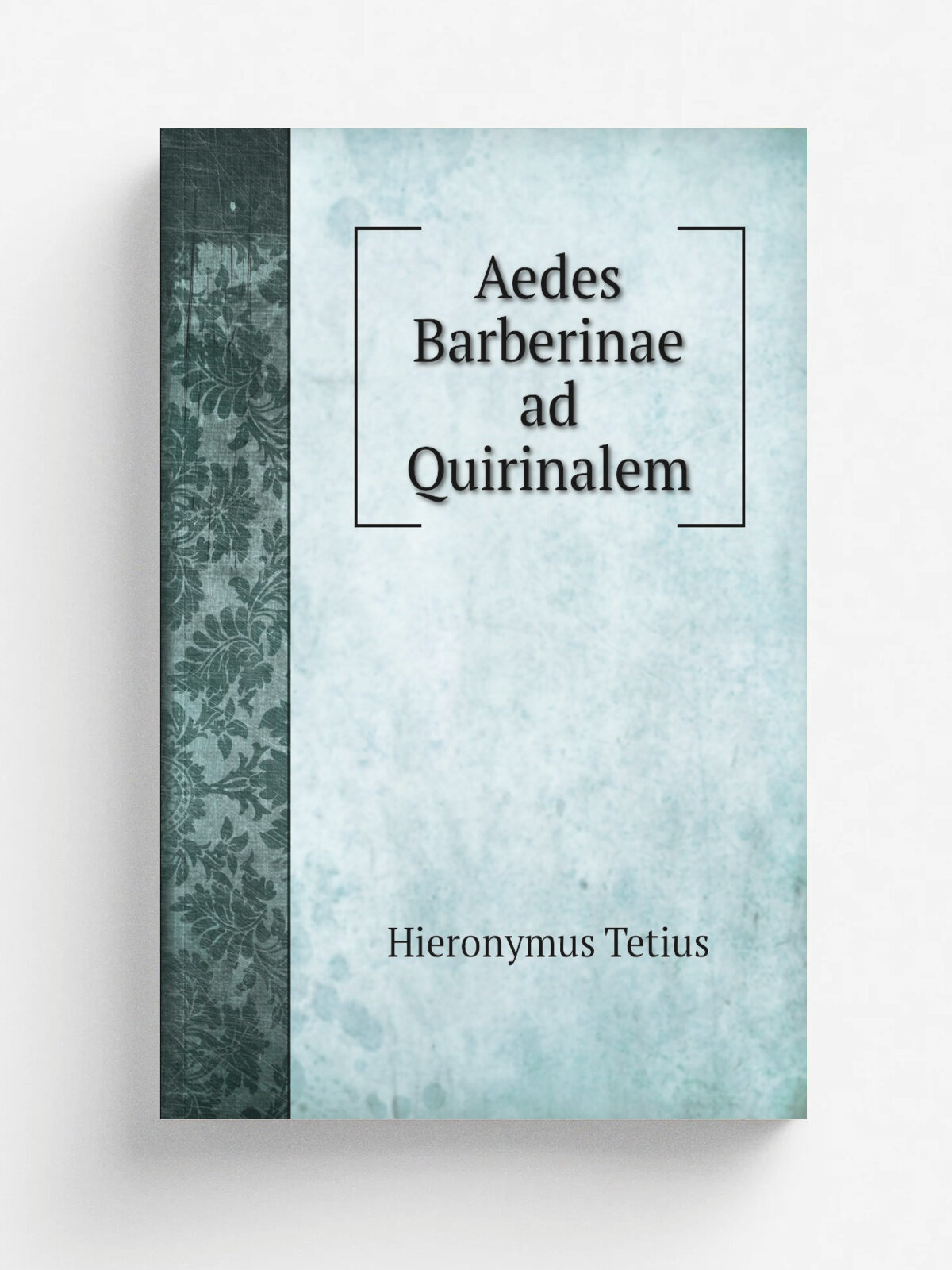 Aedes Barberinae ad Quirinalem | Hieronymus Tetius | 1642 | Romae : Excudebat Mascardus | Репринт