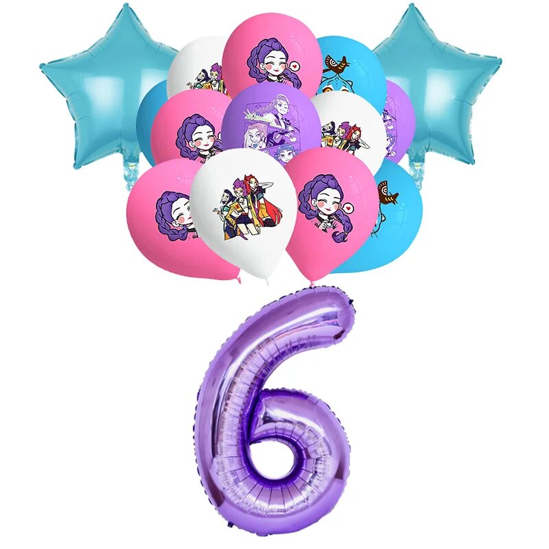 Набор декораций для дня рождения Hasbro balloon set 6