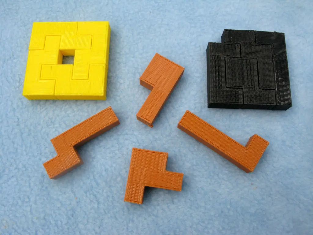 3D-пазл сборный геометрический, PLA, 3D-печать, арт. PZ-PUZ-CC-25a10ad91640