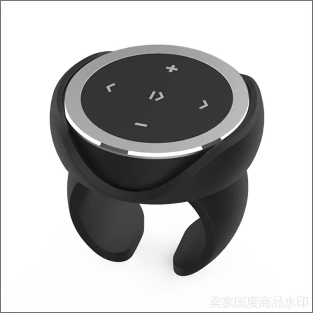 Устройство управления медиа через Bluetooth, серебристое, с креплением