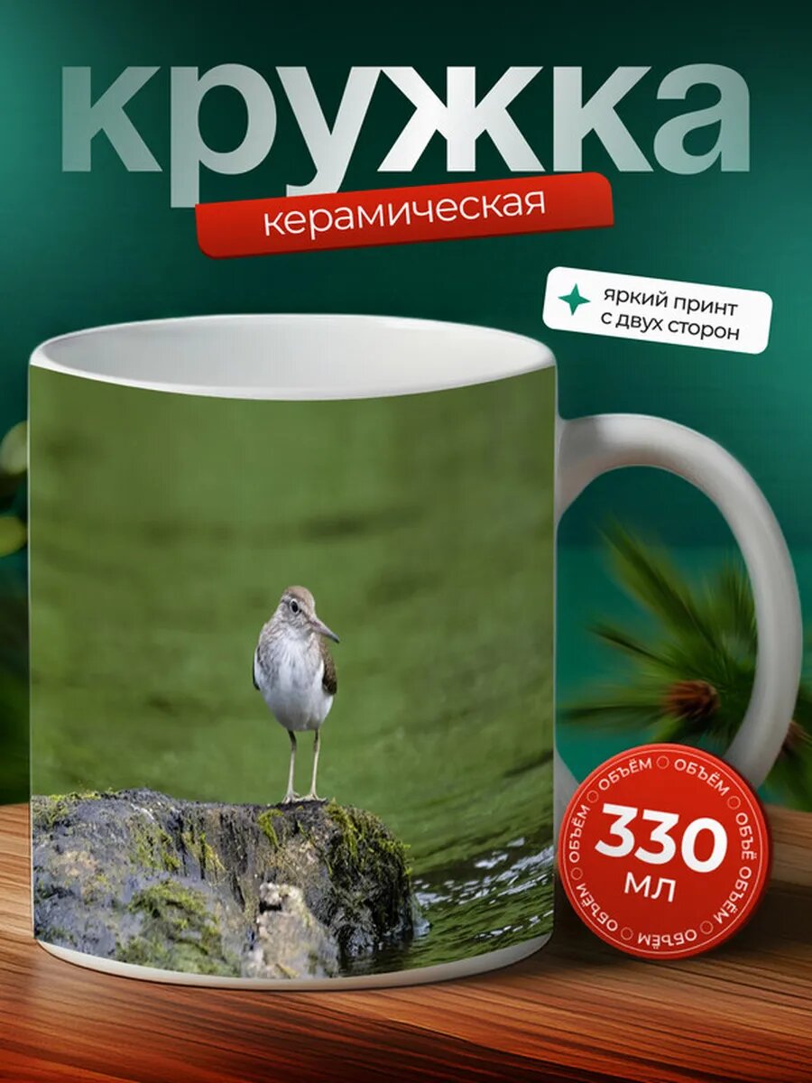 Кружка Бекас птица 10,