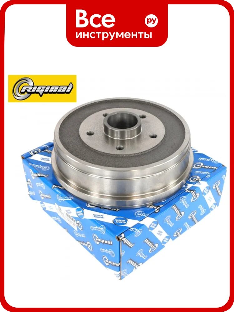 Тормозной барабан Riginal в сборе с подшипником, с ABS, для а/м Renault Duster/Kaptur 432007075R RGDB4307