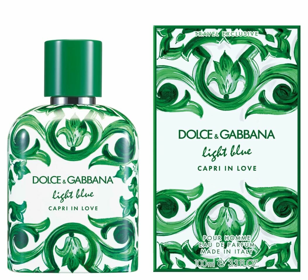 Парфюмерная вода Dolce & Gabbana Light Blue Capri In Love Pour Homme Eau de Parfum 50 мл