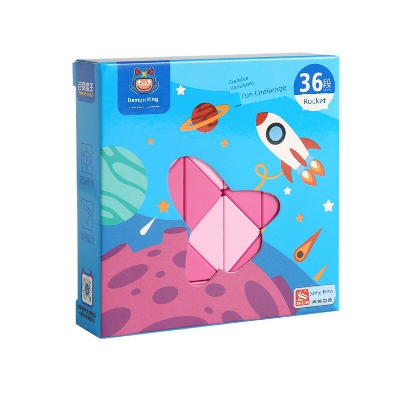 Magic Flex Cube 36 сегментов розовый обучающая игрушка для детей с руководством
