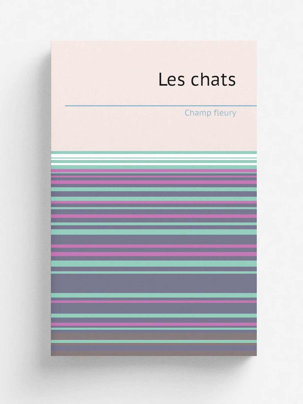Les chats | Champ fleury | 1869 | Paris : J. Rothschild | Репринт