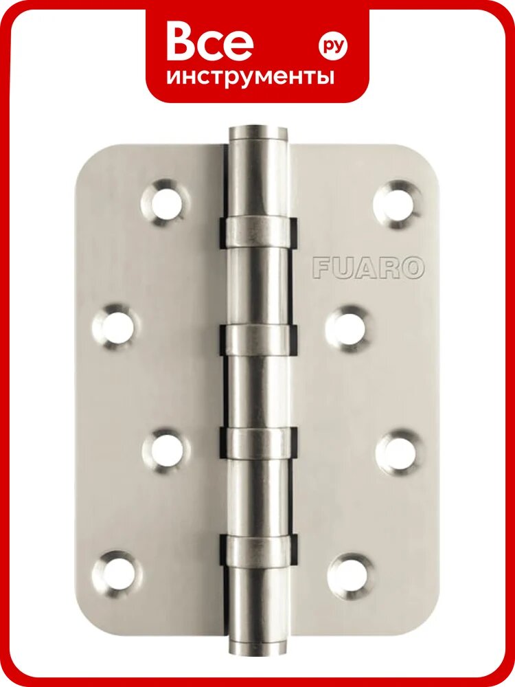 Универсальная петля FUARO SN (4BB-R10 100x75x2,5) матовый никель (2 шт) IN4400U-R10 32643