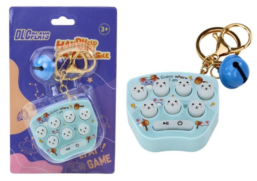 Головоломка Lean Toys Pop It, синий, 6х4,5х2 см