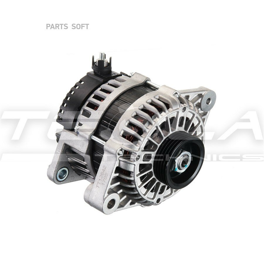 Генератор CHERY Kimo (A1) 1.3 2008- / CHERY Indis (Beat) 1.3 2011- / CHERY QQ (Sweet) 1.0 2005- 12V, 75A, 4-Groove Tesla Technics TESLA TECHNICS TT12642 | цена за 1 шт