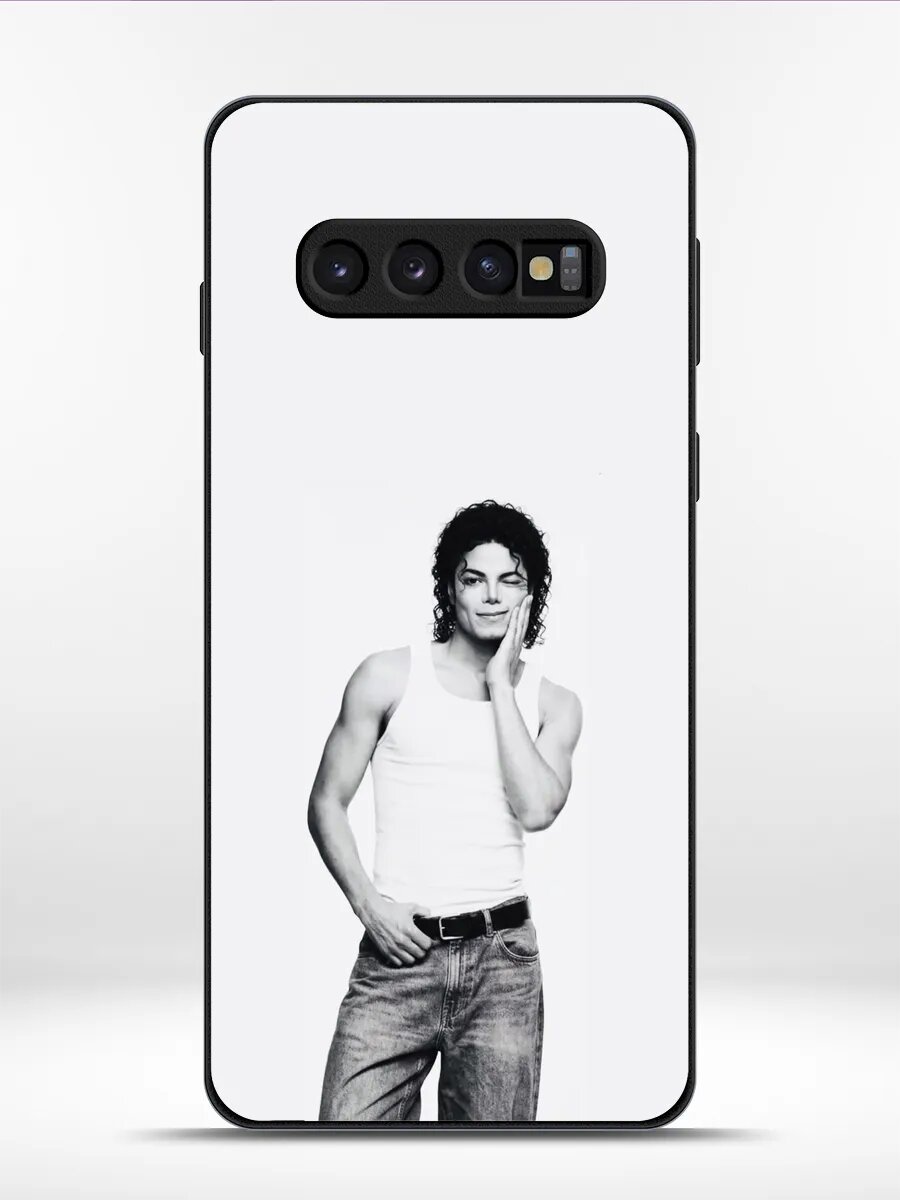 Чехол на Samsung S10 Plus Майкл Джексон