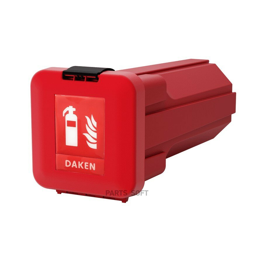 DAKEN 82412 пенал под огнетушитель! вертикал. D160, р-р. 265x280x595мм, полипропилен, серия SLIDEN\