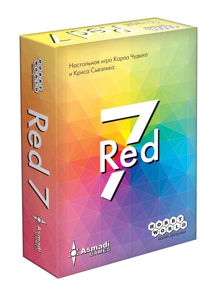 Настольная карточная игра Red 7