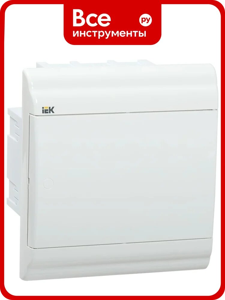Корпус IEK Prime пластиковый щрв-п-6 белый/белая дверь, ip41 MKP82-V-06-WD-41-20