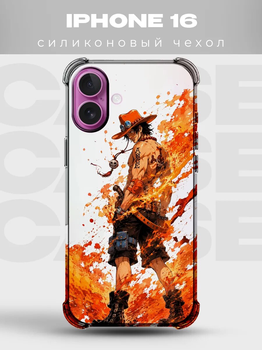 Чехол на iPhone 16 Клинок рассекающий демонов 2
