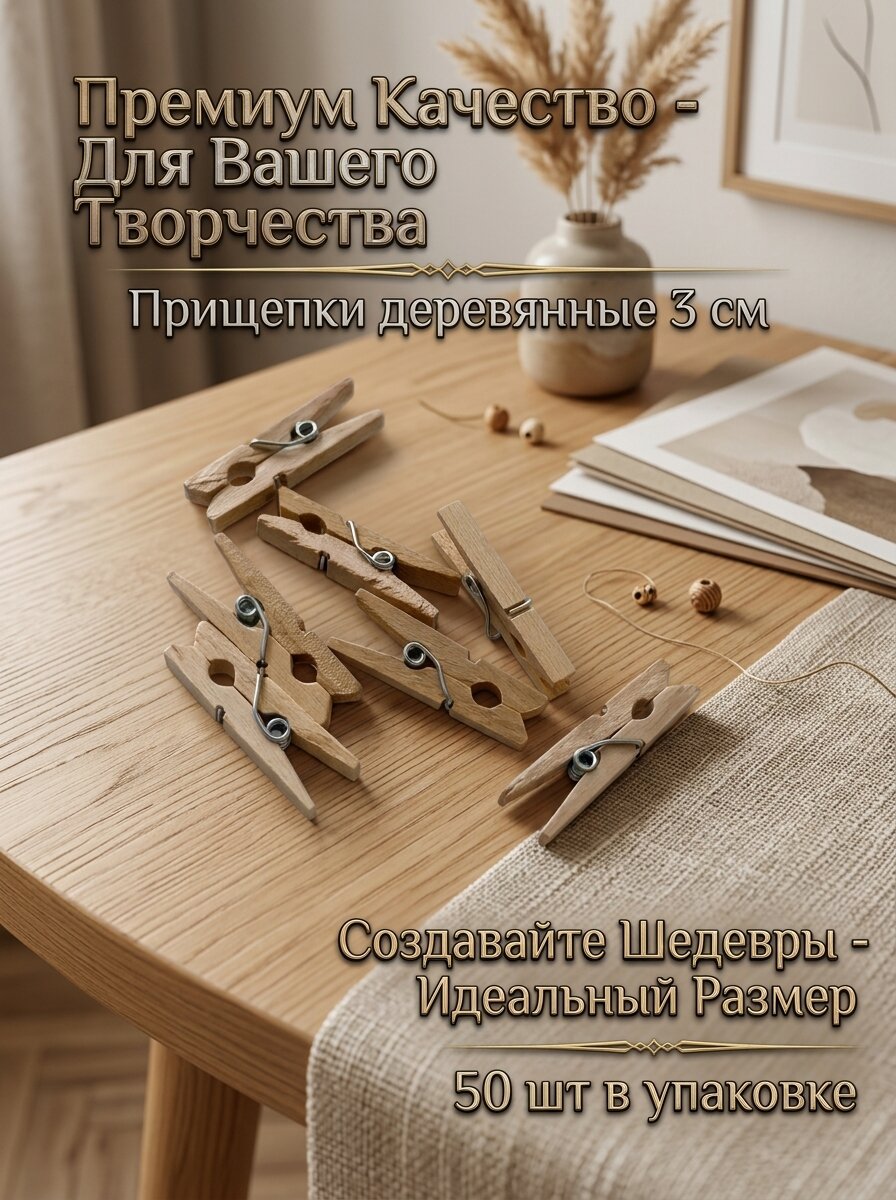 Прищепки декоративные